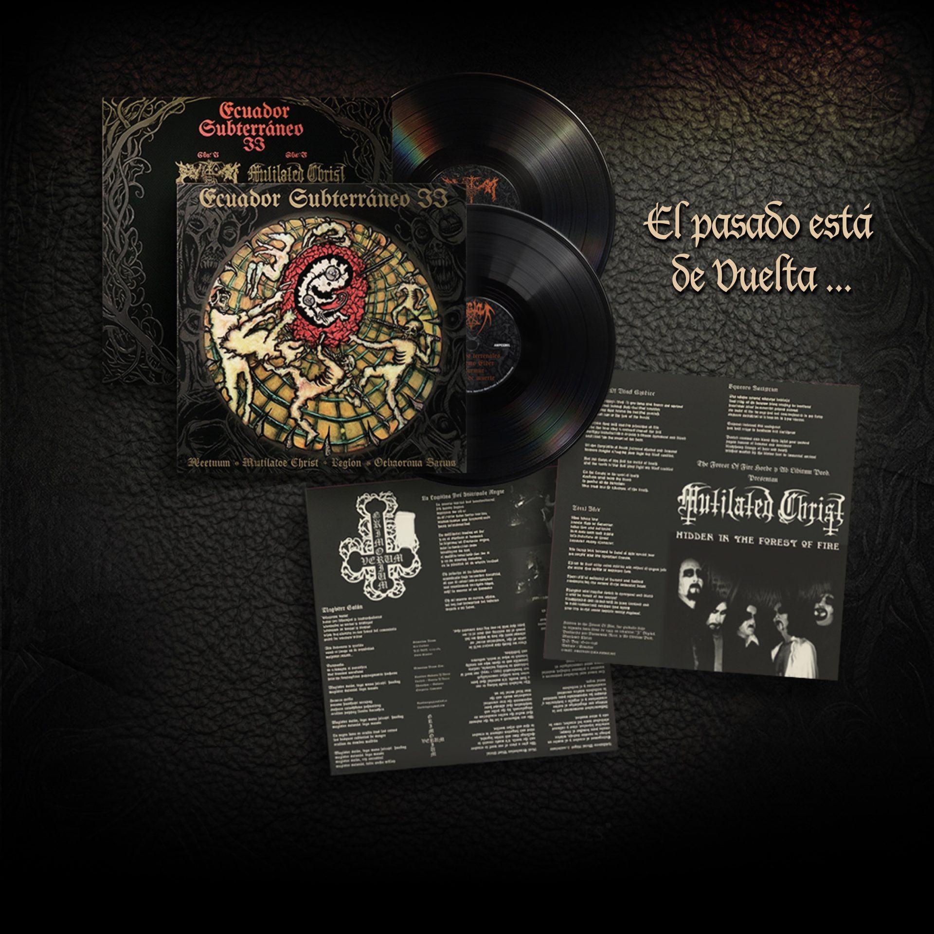 Ecuador Subterraneo 2 Double Vinyl Gatefold Insert 4 Paginas